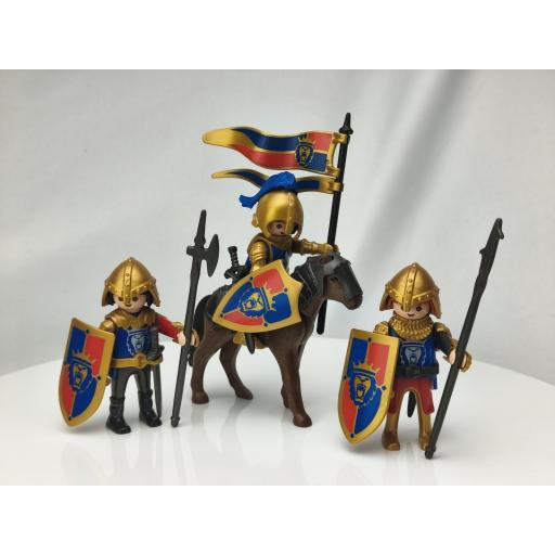 PLAYMOBIL  6006 CABALLEROS DEL LEON (AÑO 2014) [0]