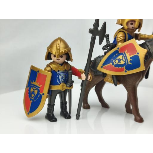 PLAYMOBIL  6006 CABALLEROS DEL LEON (AÑO 2014) [2]