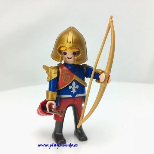 PLAYMOBIL GUERRERO CABALLERO MEDIEVAL MUÑECO CLICK MOD1056
