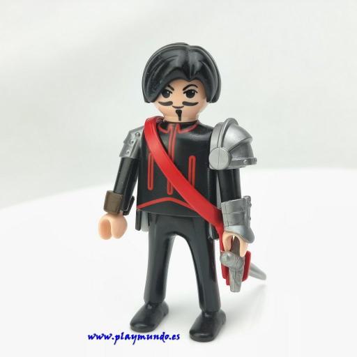 PLAYMOBIL GUERRERO CABALLERO MEDIEVAL MUÑECO CLICK MOD3009