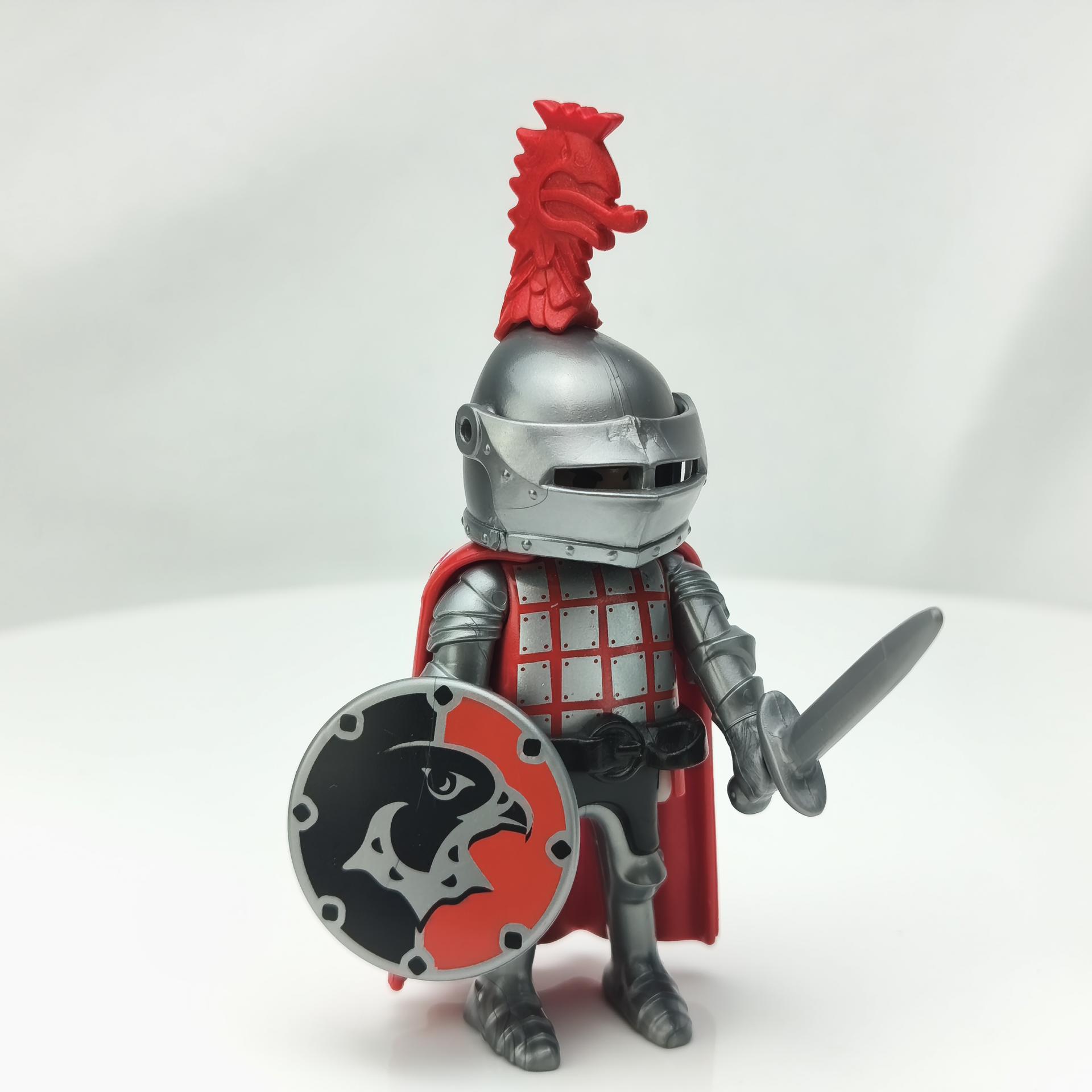 PLAYMOBIL GUERRERO CABALLERO MEDIEVAL MUÑECO CLICK MOD1008