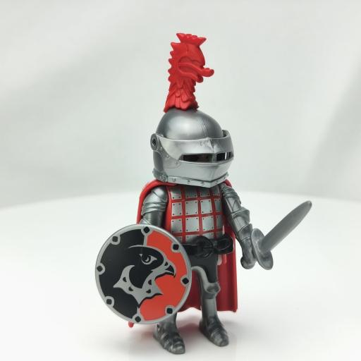 PLAYMOBIL GUERRERO CABALLERO MEDIEVAL MUÑECO CLICK  MOD1008 [0]