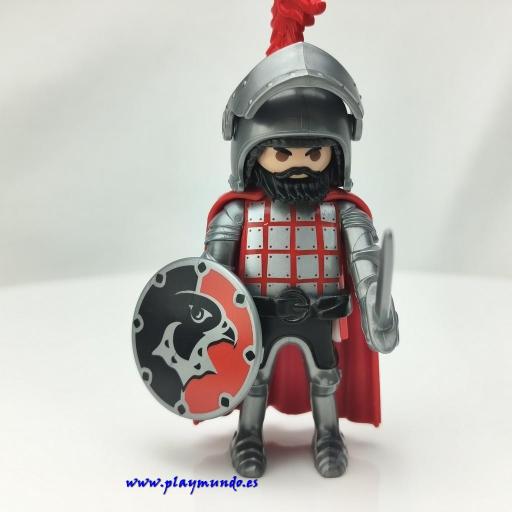 PLAYMOBIL GUERRERO CABALLERO MEDIEVAL MUÑECO CLICK  MOD1008 [1]