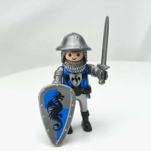 PLAYMOBIL GUERRERO CABALLERO MEDIEVAL MUÑECO CLICK  MOD0997 [0]