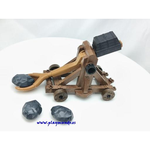 PLAYMOBIL CATAPULTA MEDIEVAL ARMAS MOD12 [1]