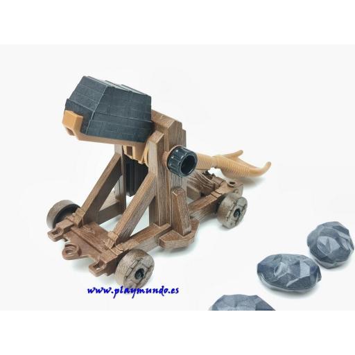 PLAYMOBIL CATAPULTA MEDIEVAL ARMAS MOD12 [2]