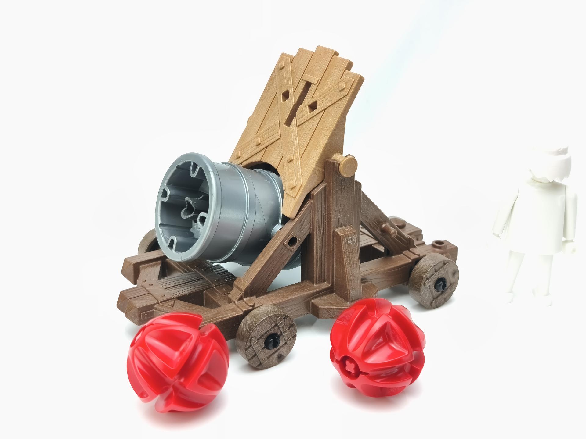 PLAYMOBIL CAÑON DE ASEDIO GRANDE MEDIEVAL PIRATA MOD03