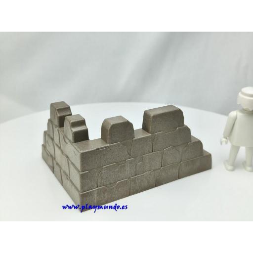 PLAYMOBIL PEQUEÑO MURO RUINAS [2]