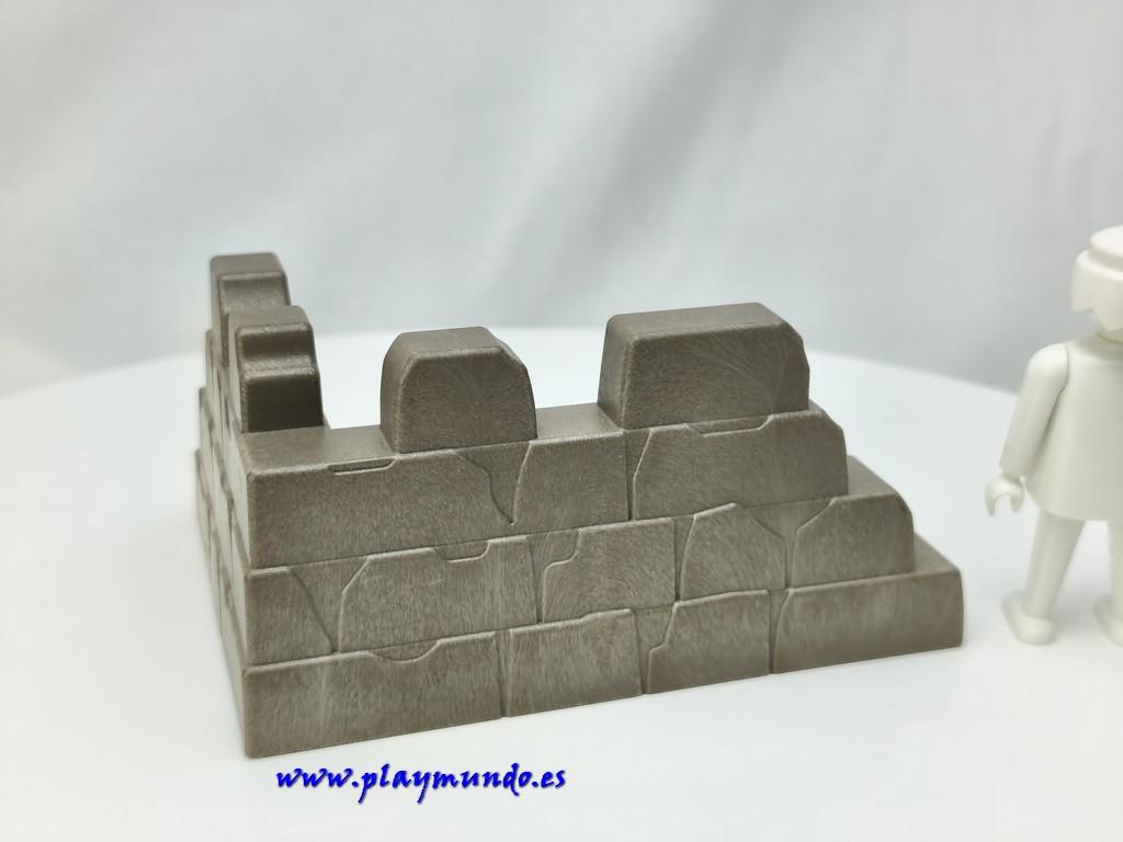 PLAYMOBIL PEQUEÑO MURO RUINAS