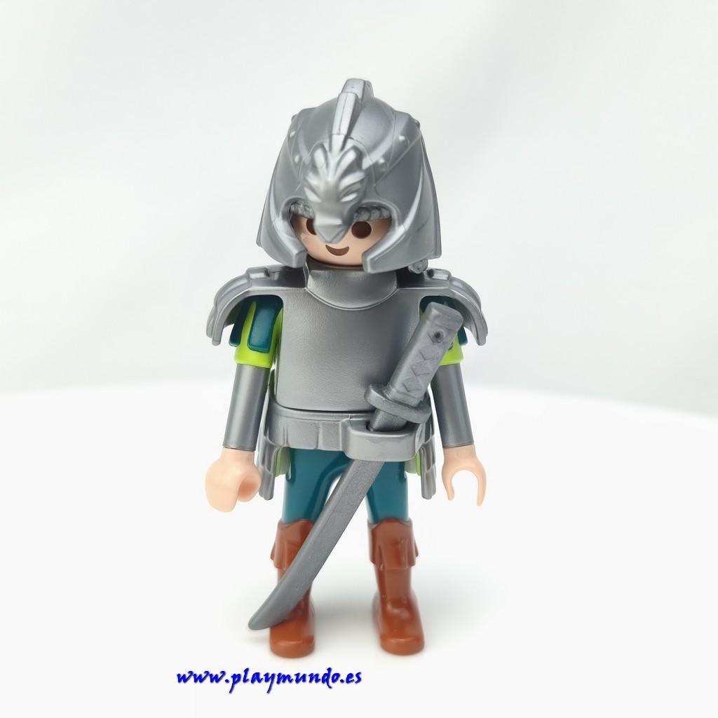 PLAYMOBIL GUERRERO CABALLERO MEDIEVAL MUÑECO CLICK MOD1062