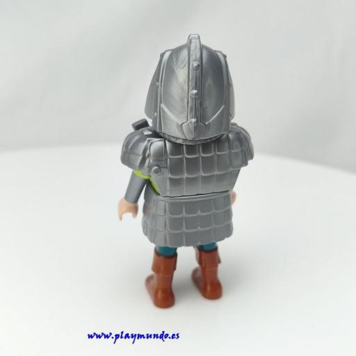 PLAYMOBIL GUERRERO CABALLERO MEDIEVAL MUÑECO CLICK  MOD1062 [1]