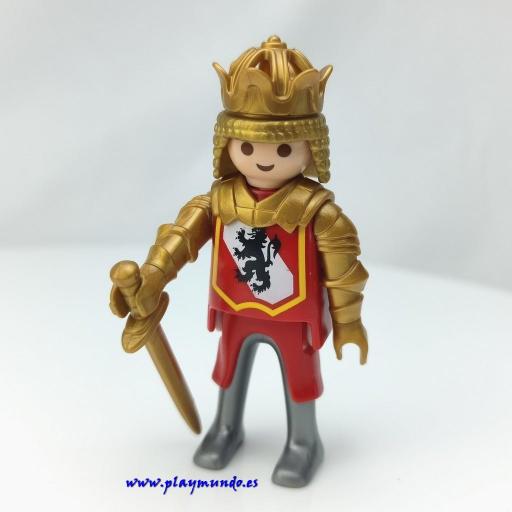 PLAYMOBIL GUERRERO CABALLERO MEDIEVAL MUÑECO CLICK   [0]