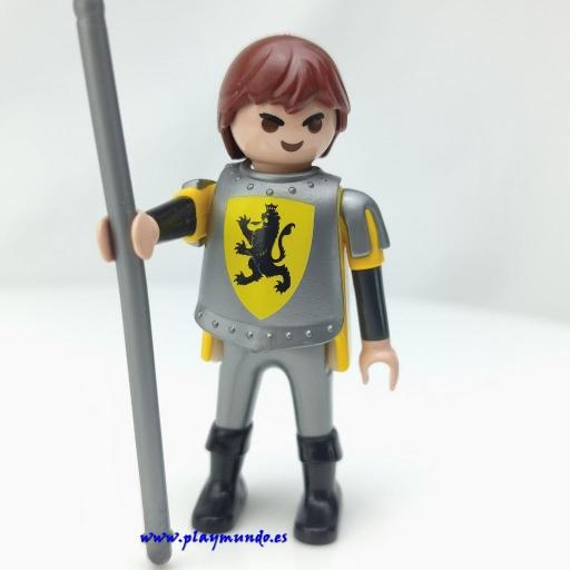 PLAYMOBIL GUERRERO CABALLERO MEDIEVAL MUÑECO CLICK  MOD0991 [1]