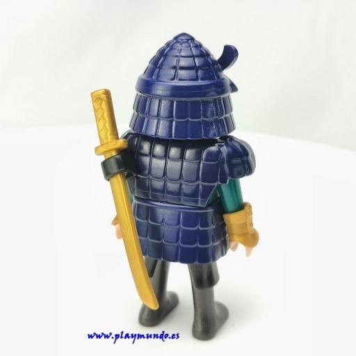 PLAYMOBIL GUERRERO SAMURAI CABALLERO MEDIEVAL MUÑECO CLICK  MOD0979 [1]