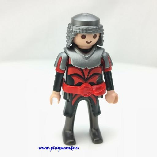 PLAYMOBIL GUERRERO CABALLERO MEDIEVAL MUÑECO CLICK  MOD0983 [0]