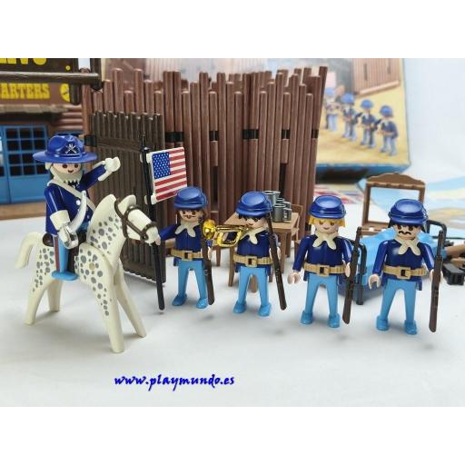 PLAYMOBIL 3773 FORT BRAVO OESTE WESTERN (VERSION 1 AÑO 1988 - 1992) [1]