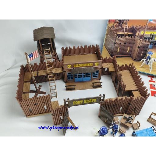 PLAYMOBIL 3773 FORT BRAVO OESTE WESTERN (VERSION 1 AÑO 1988 - 1992) [4]