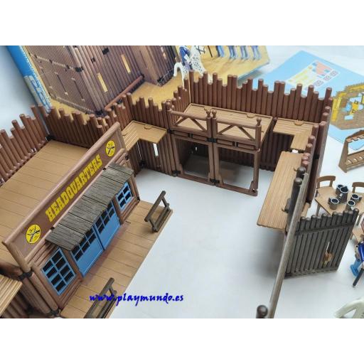 PLAYMOBIL 3773 FORT BRAVO OESTE WESTERN (VERSION 1 AÑO 1988 - 1992) [3]