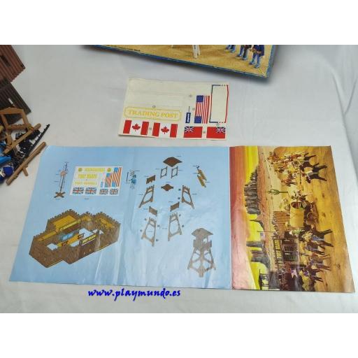 PLAYMOBIL 3773 FORT BRAVO OESTE WESTERN (VERSION 1 AÑO 1988 - 1992) [2]