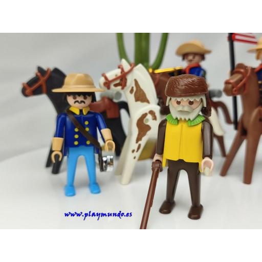 PLAYMOBIL 3485 SOLDADOS OESTE WESTERN (AÑO 1987) [1]