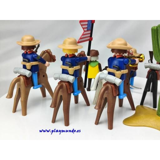 PLAYMOBIL 3485 SOLDADOS OESTE WESTERN (AÑO 1987) [3]