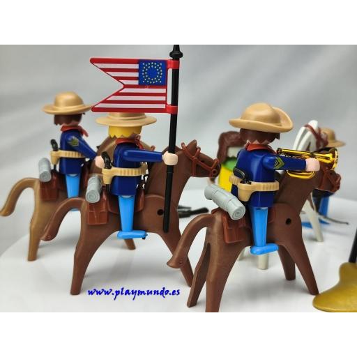 PLAYMOBIL 3485 SOLDADOS OESTE WESTERN (AÑO 1987) [4]