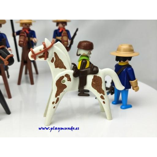 PLAYMOBIL 3485 SOLDADOS OESTE WESTERN (AÑO 1987) [6]