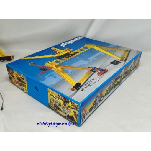 PLAYMOBIL 4210 GRUA FERROCARRIL CARGADORA (VERSION 3 AÑO 1992 - 1997) [5]