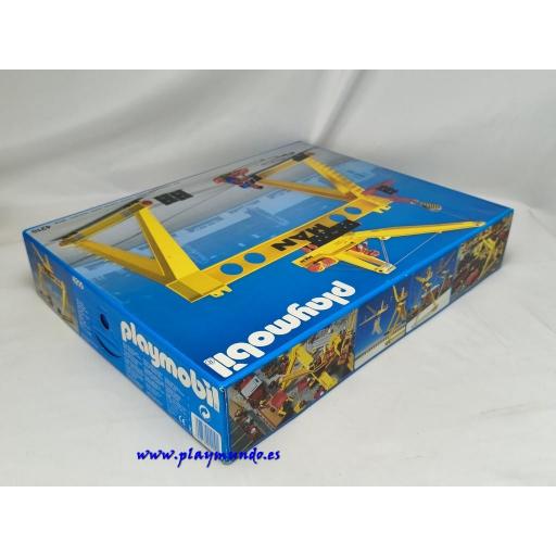 PLAYMOBIL 4210 GRUA FERROCARRIL CARGADORA (VERSION 3 AÑO 1992 - 1997) [4]