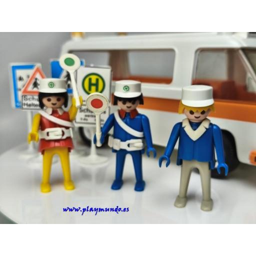 PLAYMOBIL 3521 AUTOBUS ESCOLAR (AÑO 1982) [1]
