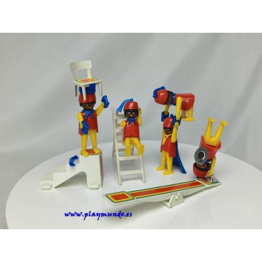 PLAYMOBIL 3512 ACROBATAS DEL CIRCO  (AÑO 1978 - 1982) [0]