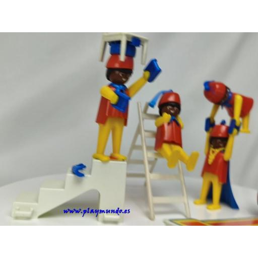 PLAYMOBIL 3512 ACROBATAS DEL CIRCO  (AÑO 1978 - 1982) [4]