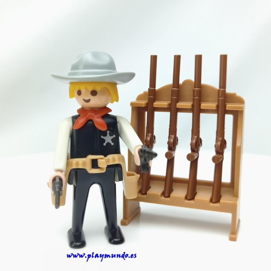 PLAYMOBIL 3381 SHERIFF OESTE WESTERN (AÑO 1987 - 1992)