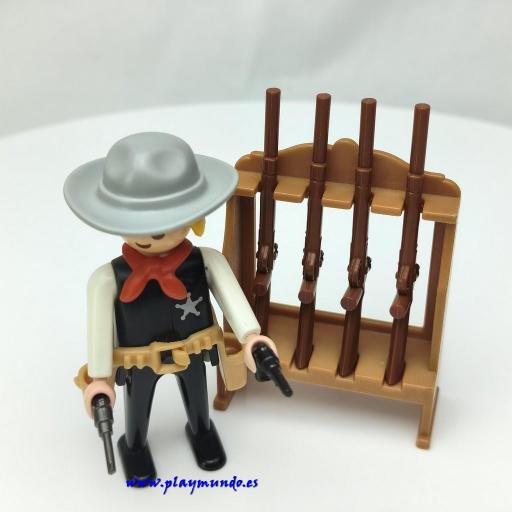 PLAYMOBIL 3381 SHERIFF OESTE WESTERN (AÑO 1987 - 1992) [1]