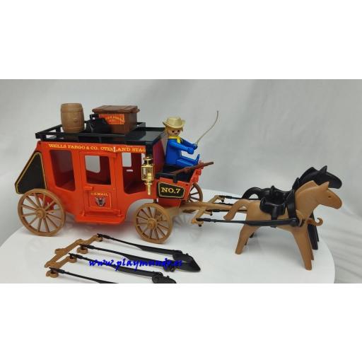 PLAYMOBIL 3245 DILIGENCIA OESTE  AÑO 1977 - 1989) [0]