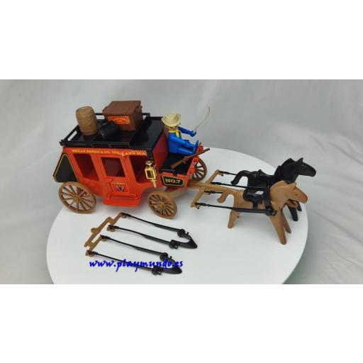 PLAYMOBIL 3245 DILIGENCIA OESTE  AÑO 1977 - 1989) [6]