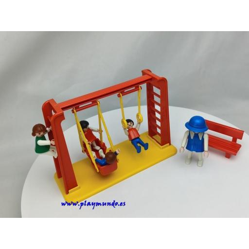 PLAYMOBIL 3552 NIÑOS CON COLUMPIO (AÑO 1988 - 1993) [3]