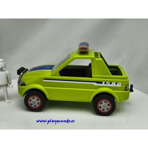PLAYMOBIL COCHE VEHICULO VERDE (ver descripcion) [3]