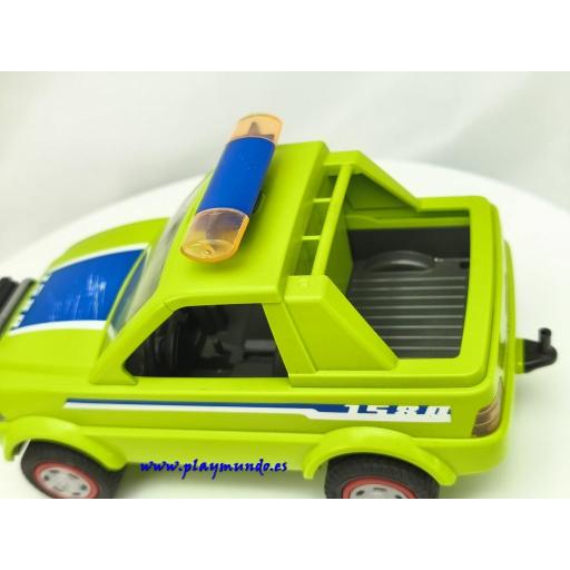 PLAYMOBIL COCHE VEHICULO VERDE (ver descripcion) [2]