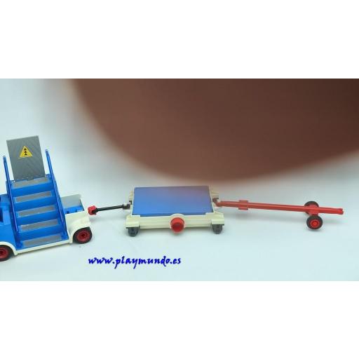 PLAYMOBIL VEHICULO AEROPUERTO CON ACCESORIOS (LEER DESCRIPCION) [5]