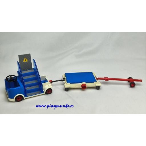 PLAYMOBIL VEHICULO AEROPUERTO CON ACCESORIOS (LEER DESCRIPCION) [4]