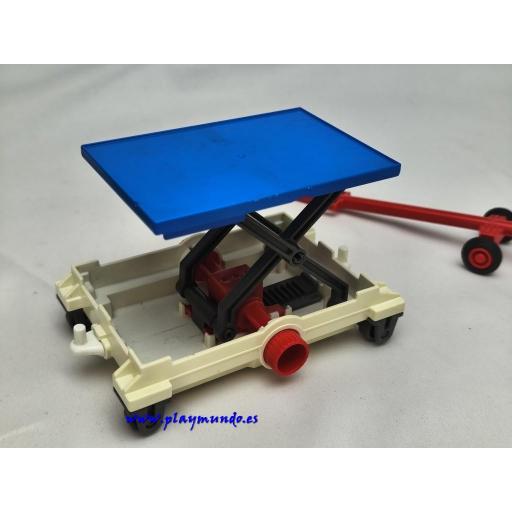 PLAYMOBIL VEHICULO AEROPUERTO CON ACCESORIOS (LEER DESCRIPCION) [1]