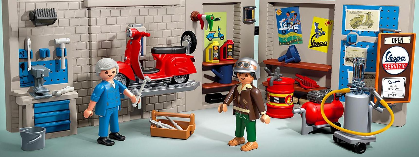 Vespas de Playmobil todo un Clasico