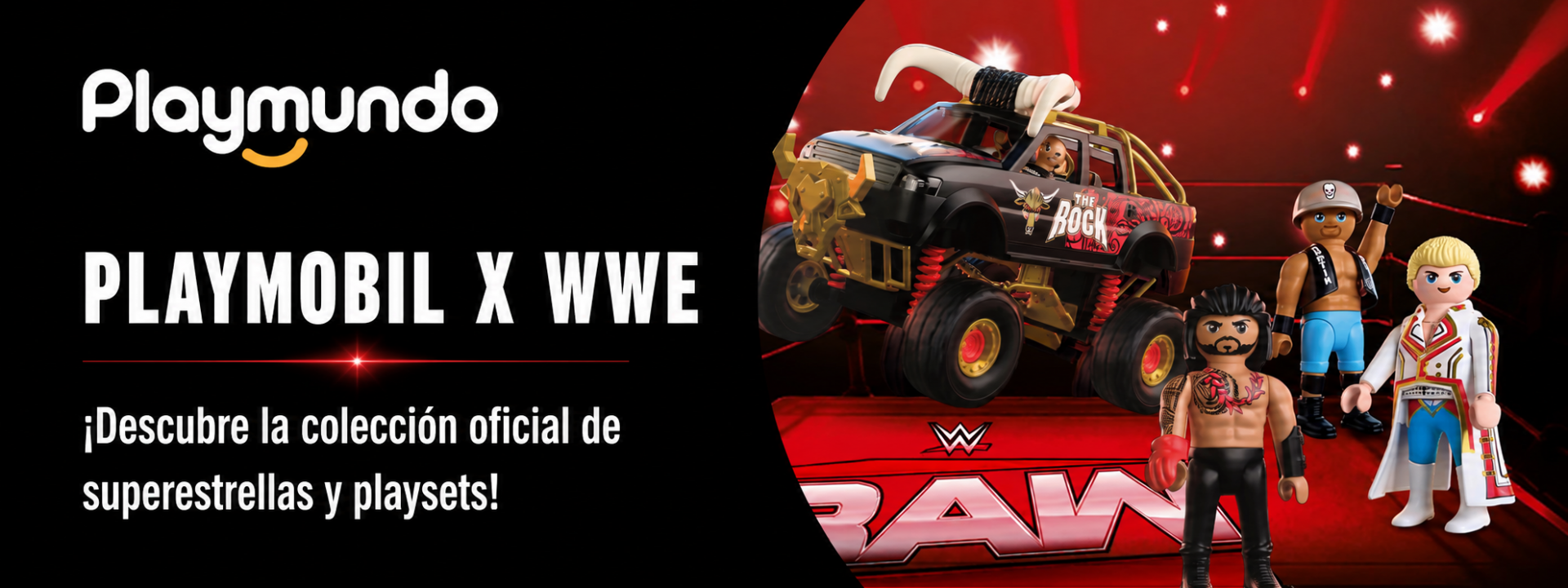 ¡El Ring tiembla! Playmobil x WWE aterriza con fuerza en Playmundo