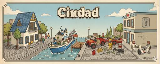 CIUDAD , PUERTO MAR, AEROPUERTO, POLICIA, DEPORTES.....