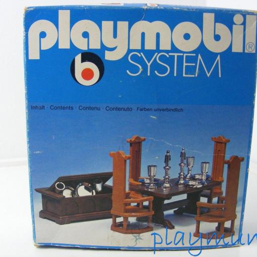 PLAYMOBIL 3294 MOBILIARIO MEDIEVAL (AÑO 1977) [2]