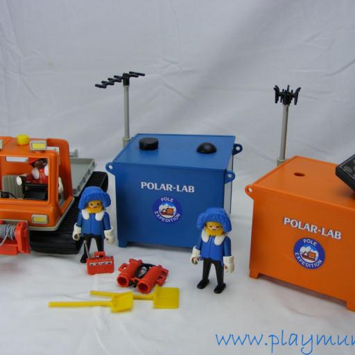 PLAYMOBIL 3460  ESTACION POLAR LAB (AÑO 1986 - 1990) [3]