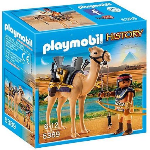 PLAYMOBIL 5389 GUERRERO EGIPCIO CON CAMELLO [0]