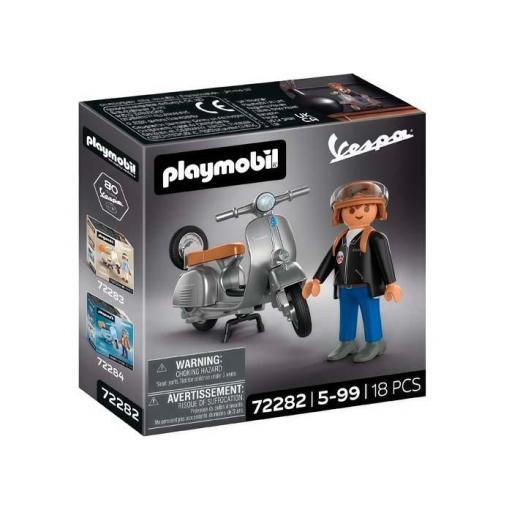PLAYMOBIL 72282 VESPA 80º ANIVERSARIO: ESTILO ORIGINAL