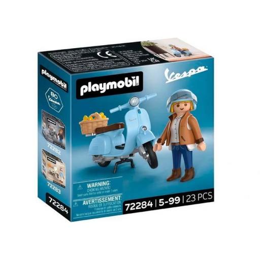 PLAYMOBIL 72284 VESPA 80º ANIVERSARIO: ESTILO ICONICO